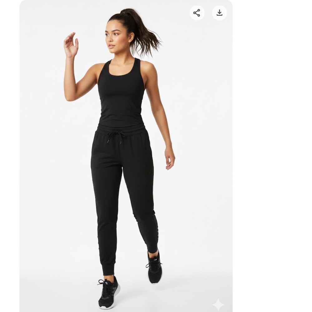 NWT‎ Ideology black jogger size 3X